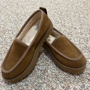Ugg Platform Loafers W/ Sherpa